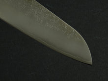 Load image into Gallery viewer, KICHIJI GINREI GINSAN NASHIJI SANTOKU 170MM OCTAGONAL MONO EBONY HANDLE*