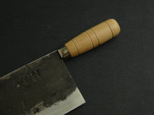 Load image into Gallery viewer, SENTAN SHIROGAMI-2 CARBON STEEL KUROUCHI CLEAVER 190MM