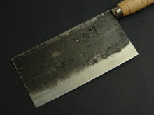 Load image into Gallery viewer, SENTAN SHIROGAMI-2 CARBON STEEL KUROUCHI CLEAVER 190MM