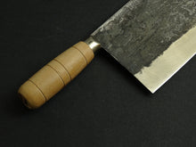 Load image into Gallery viewer, SENTAN SHIROGAMI-2 CARBON STEEL KUROUCHI CLEAVER 190MM