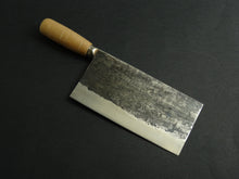 Load image into Gallery viewer, SENTAN SHIROGAMI-2 CARBON STEEL KUROUCHI CLEAVER 190MM