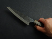 Load image into Gallery viewer, KICHIJI KUROGANE AOGAMI-2 KUROUCHI HONESUKI 150MM OCTAGONAL MONO BUBINGA HANDLE*