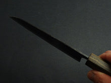 Load image into Gallery viewer, KICHIJI KUROGANE AOGAMI-2 KUROUCHI SANTOKU 165MM OCTAGONAL MONO BUBINGA HANDLE*