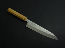 Load image into Gallery viewer, KICHIJI SG2 ARARE GYUTO 210MM OCTAGONAL OLIVE MONO HANDLE*