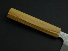 Load image into Gallery viewer, KICHIJI SG2 ARARE GYUTO 210MM OCTAGONAL OLIVE MONO HANDLE*