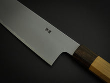 Load image into Gallery viewer, HITOHIRA GOROBEI RIKICHI AOGAMI-2 KASUMI GYUTO 210MM CHERRY WOOD HANDLE*