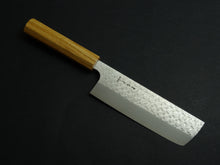 Load image into Gallery viewer, KICHIJI SG2 ARARE NAKIRI 155MM OCTAGONAL OLIVE MONO HANDLE*