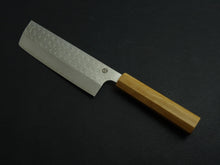 Load image into Gallery viewer, KICHIJI SG2 ARARE NAKIRI 155MM OCTAGONAL OLIVE MONO HANDLE*