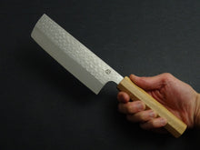 Load image into Gallery viewer, KICHIJI SG2 ARARE NAKIRI 155MM OCTAGONAL OLIVE MONO HANDLE*