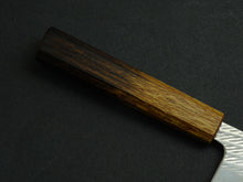 Load image into Gallery viewer, KICHIJI AUS-10 NAWAME DAMASCUS GYUTO 240MM OCTAGONAL BURNT OAK HANDLE