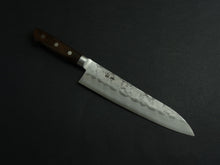 Load image into Gallery viewer, KICHIJI GINSAN NASHIJI GYUTO 210MM BROWN HANDLE
