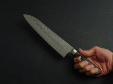 Load image into Gallery viewer, KICHIJI GINSAN NASHIJI GYUTO 210MM BROWN HANDLE