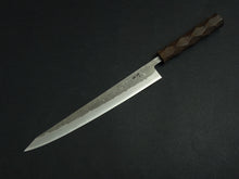 Load image into Gallery viewer, KICHIJI x NAGURI SLD NASHIJI SUJIHIKI 270MM NAGURI CURVED WENGE WOOD HANDLE