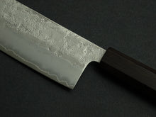 Load image into Gallery viewer, KICHIJI GINREI GINSAN NASHIJI NAKIRI 160MM OCTAGONAL MONO EBONY HANDLE