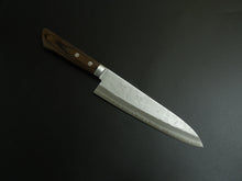 Load image into Gallery viewer, MASUTANI SEKKA VG-10 NASHIJI DAMASCUS GYUTO 180MM BROWN HANDLE