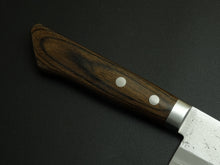 Load image into Gallery viewer, MASUTANI SEKKA VG-10 NASHIJI DAMASCUS GYUTO 180MM BROWN HANDLE