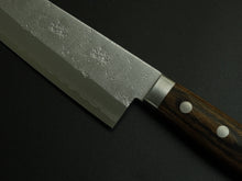 Load image into Gallery viewer, MASUTANI SEKKA VG-10 NASHIJI DAMASCUS GYUTO 180MM BROWN HANDLE