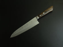 Load image into Gallery viewer, MASUTANI SEKKA VG-10 NASHIJI DAMASCUS GYUTO 180MM BROWN HANDLE