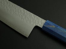 Load image into Gallery viewer, HADO SHIOSAI VG-10 BUNKA 180MM OCTAGONAL BLUE STABILIZED WOOD HANDLE