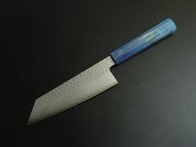 Load image into Gallery viewer, HADO SHIOSAI VG-10 BUNKA 180MM OCTAGONAL BLUE STABILIZED WOOD HANDLE