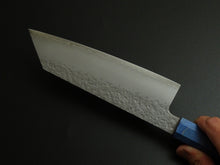 Load image into Gallery viewer, HADO SHIOSAI VG-10 BUNKA 180MM OCTAGONAL BLUE STABILIZED WOOD HANDLE