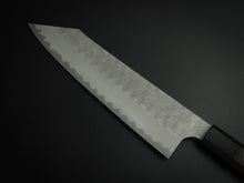 Load image into Gallery viewer, NIGARA AOGAMI SUPER CORE STAINLESS CLAD MIGAKI HAMMERED KIRITSUKE GYUTO 210MM