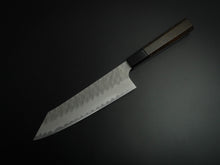Load image into Gallery viewer, NIGARA AOGAMI SUPER CORE STAINLESS CLAD MIGAKI HAMMERED KIRITSUKE GYUTO 210MM