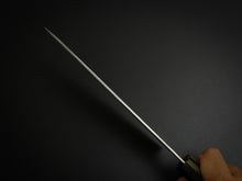 Load image into Gallery viewer, NIGARA AOGAMI SUPER CORE STAINLESS CLAD MIGAKI HAMMERED SANTOKU 180MM*