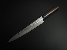 Load image into Gallery viewer, KICHIJI VG-10 33 LAYER HAMMERED DAMASCUS SUJIHIKI 240MM ROSEWOOD HANDLE*