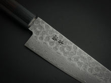 Load image into Gallery viewer, KICHIJI VG-10 33 LAYER HAMMERED DAMASCUS GYUTO 180MM ROSEWOOD HANDLE*