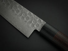 Load image into Gallery viewer, KICHIJI VG-10 33 LAYER HAMMERED DAMASCUS GYUTO 180MM ROSEWOOD HANDLE*