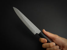 Load image into Gallery viewer, KICHIJI VG-10 33LAYER HAMMERED DAMASCUS PETTY KNIFE 150MM ROSEWOOD HANDLE