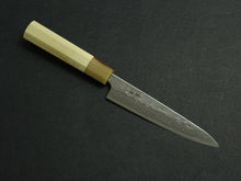 Load image into Gallery viewer, KICHIJI SW WASHIJI DAMASCUS PETTY 135MM OCTAGONAL HANDLE