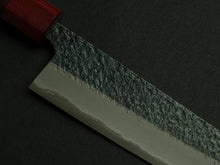 Load image into Gallery viewer, MUNEISHI AOGAMI IRON CLAD KUROUCHI HAMMERED BUNKA 165MM OCTAGONAL ROSEWOOD HANDLE