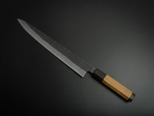 Load image into Gallery viewer, HITOHIRA HINODE NASHIJI SHIROGAMI-2 KUROUCHI SUJIHIKI 270MM CHERRYWOOD HANDLE*