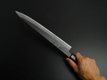 Load image into Gallery viewer, HITOHIRA HINODE NASHIJI SHIROGAMI-2 KUROUCHI SUJIHIKI 270MM CHERRYWOOD HANDLE*