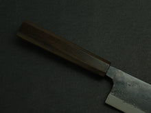 Load image into Gallery viewer, KICHIJI KUROGANE AOGAMI-2 KUROUCHI NAKIRI 165MM OCTAGONAL MONO BUBINGA HANDLE