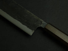 Load image into Gallery viewer, KICHIJI KUROGANE AOGAMI-2 KUROUCHI NAKIRI 165MM OCTAGONAL MONO BUBINGA HANDLE
