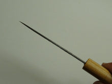 Load image into Gallery viewer, KICHIJI SHIROGAMI-2 STAINLESS CLAD HAMMERED PARING 80MM CHERRY WOOD HANDLE