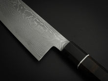 Load image into Gallery viewer, SHIGEKI TANAKA HABAKIRI SG2 DAMASCUS SANTOKU WITH KIRI PRESENTATION BOX*