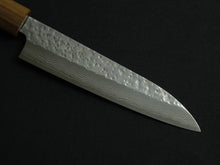Load image into Gallery viewer, MAKOTO KUROSAKI VG-7 DAMASCUS HAMMERED PETTY 135MM OCTAGONAL WALNUT HANDLE