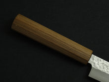 Load image into Gallery viewer, MAKOTO KUROSAKI VG-7 DAMASCUS HAMMERED PETTY 135MM OCTAGONAL WALNUT HANDLE