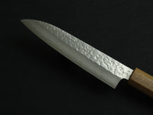 Load image into Gallery viewer, MAKOTO KUROSAKI VG-7 DAMASCUS HAMMERED PETTY 135MM OCTAGONAL WALNUT HANDLE