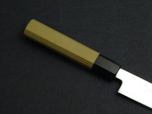 Load image into Gallery viewer, YOSHIHIRO GINSAN DAMASCUS PETTY 150MM OCTAGONAL MAGNOLIA HANDLE