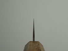 Load image into Gallery viewer, KICHIJI SW HAMMERED SANTOKU 180MM OCTAGONAL OAKWOOD HANDLE
