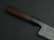 Load image into Gallery viewer, HATSUKOKORO KUMOKAGE AOGAMI-2 KUROUCHI DAMASCUS SANTOKU 180MM OCTAGONAL WALNUT HANDLE