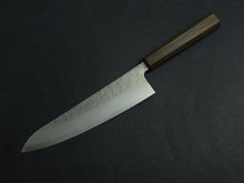Load image into Gallery viewer, KICHIJI GINREI GINSAN NASHIJI GYUTO 210MM OCTAGONAL MONO BUBINGA HANDLE