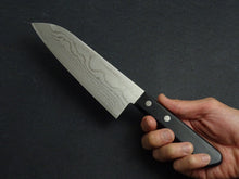 Load image into Gallery viewer, SHIGEKI TANAKA VG-10 17-LAYER DAMASCUS SANTOKU 165MM*