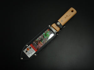 NISAKU HORI HORI GARDENING KNIFE WITH SYNTHETIC LEATHER SHEATH