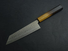 Load image into Gallery viewer, KICHIJI GINSAN DAMASCUS HAMMERED BUNKA 175MM OCTAGONAL OAKWOOD HANDLE